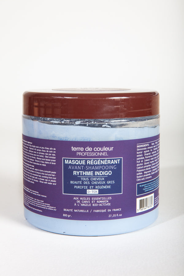 For Grey Hair and Intense Chemical Damage - Detoxifying Clay Mask