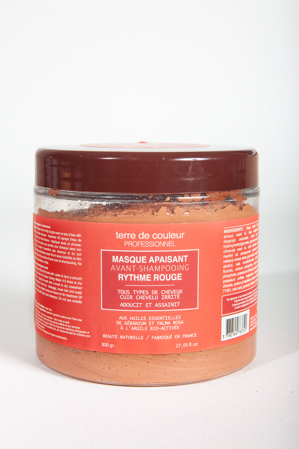 For Sensitive, Irritated or Itchy Scalp - Detoxifying Clay Mask