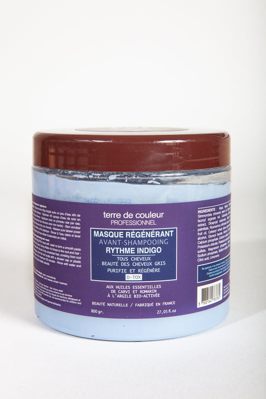 For Grey Hair and Intense Chemical Damage  - Detoxifying Clay Mask