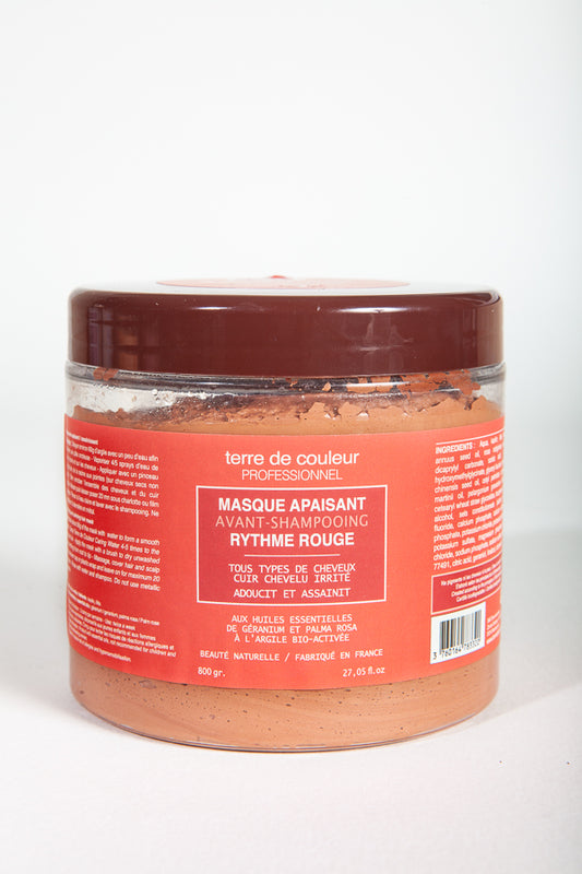 For Sensitive, Irritated or Itchy Scalp - Detoxifying Clay Mask
