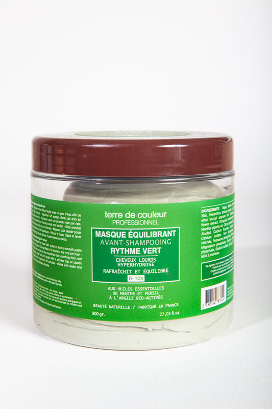 For Sweaty Scalps - Detoxifying Clay Mask